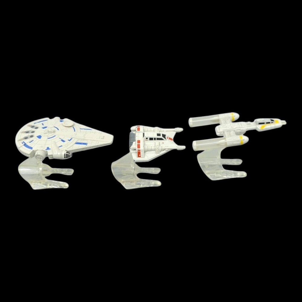 Hot Wheels Star Wars Millennium Falcon Rebel Snowspeeder Y Wing Diecast Replicas - Picture 3 of 12